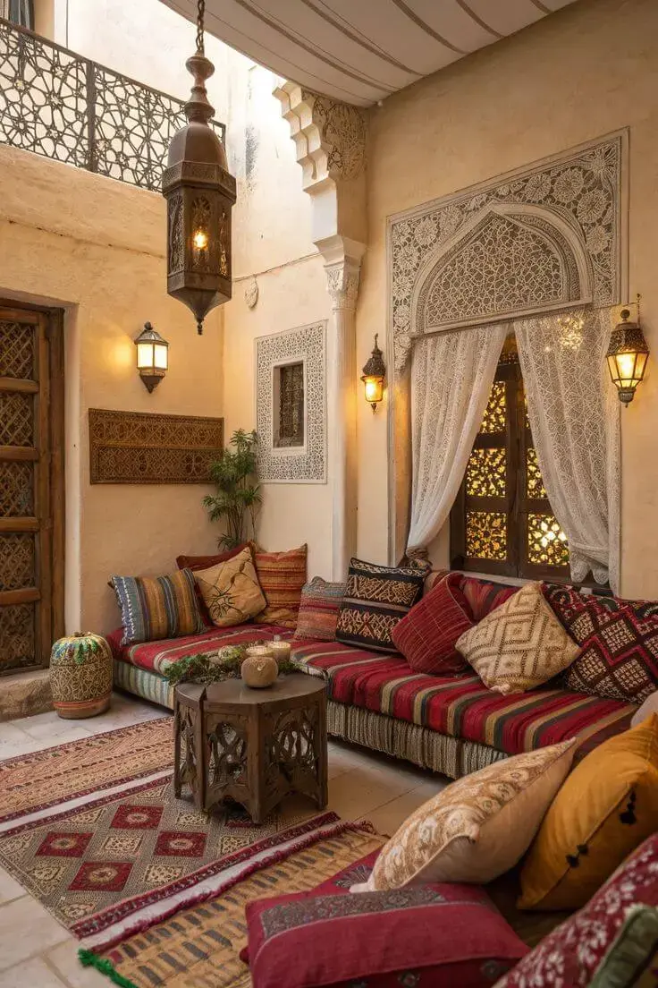 Riad living room